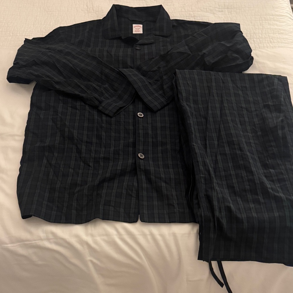 Men's Tartan Pajama Set